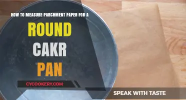 Custom-Fit Parchment Paper for Your Round Cake Pan