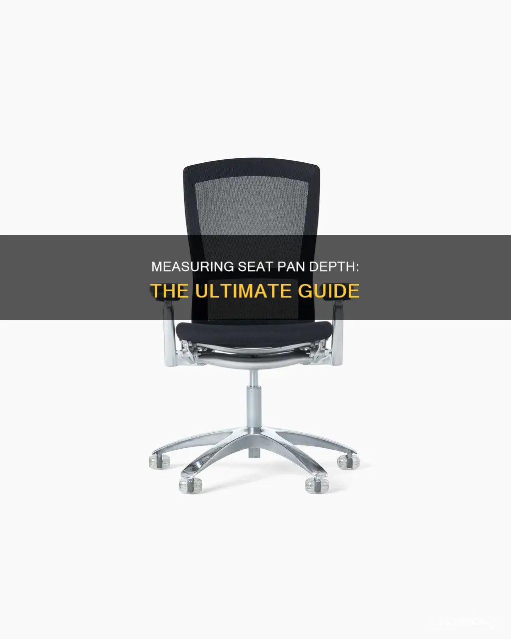 how to measure seat pan depth