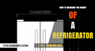 Measuring Your Refrigerator's Height: A Quick and Easy Guide