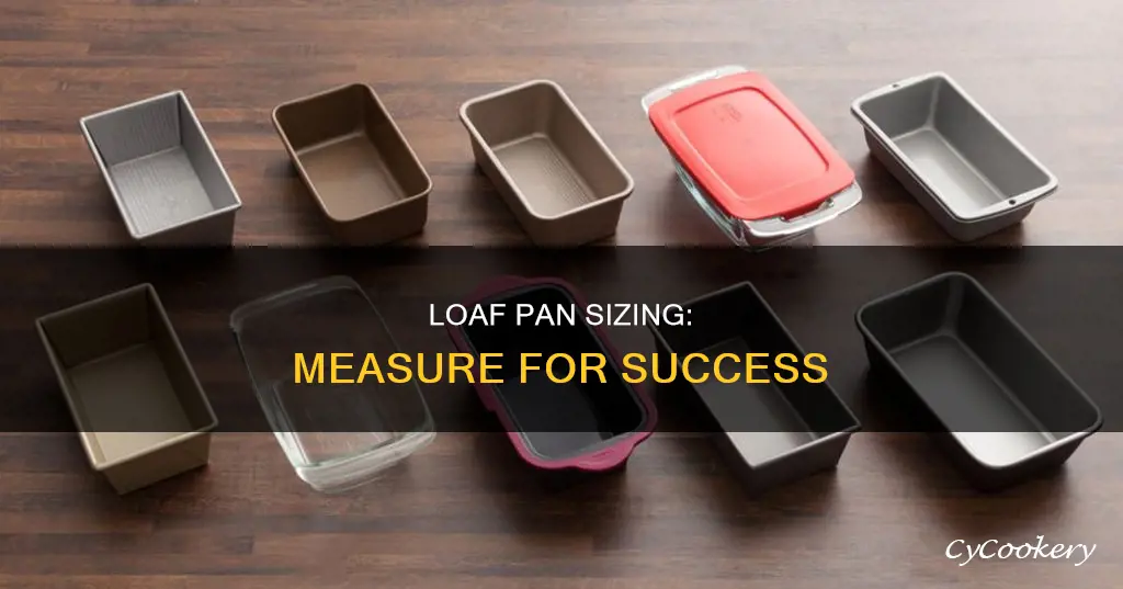 how to measure the size of a loaf pan