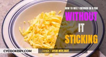 Melt Cheddar in a Pan: No-Stick Tricks