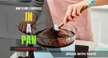 Melting Chocolate in a Pan: Quick and Easy Steps