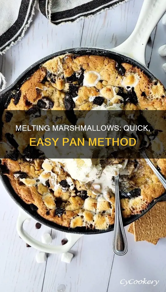 how to melt marshmallow in a pan