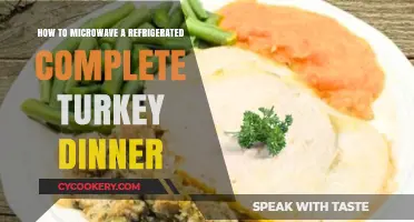 Reviving Festive Flavors: Microwaving Your Refrigerated Turkey Dinner
