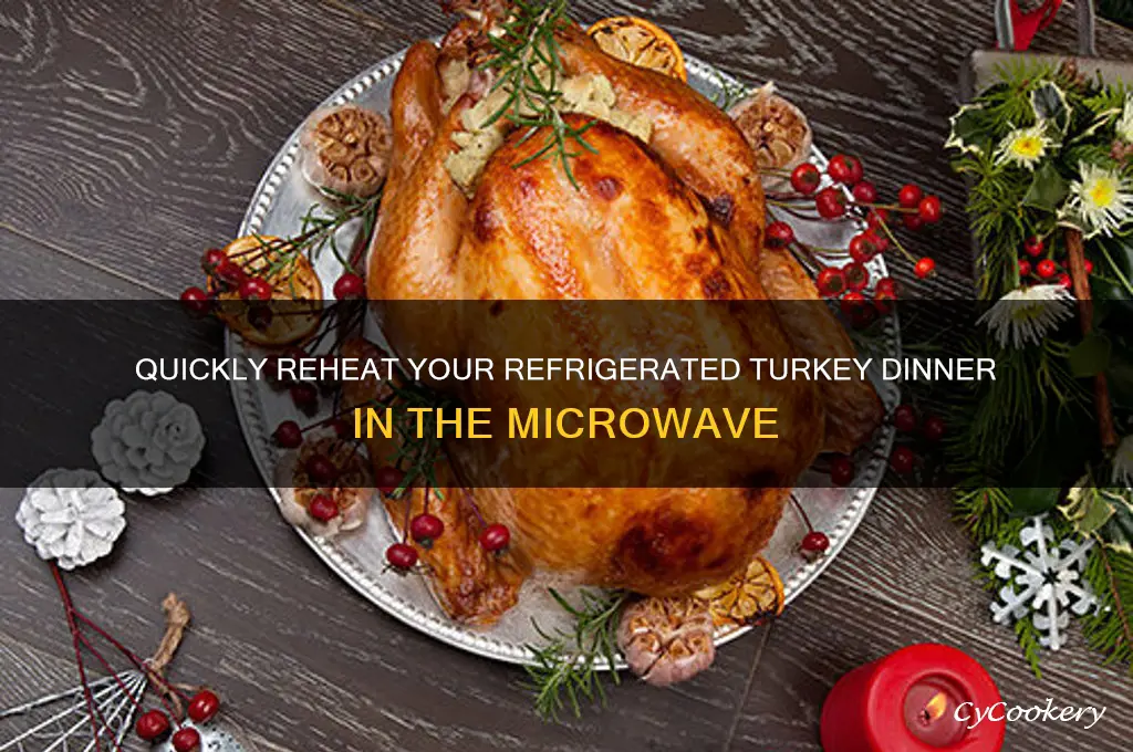 how to microwave a refrigerated turkey dinner