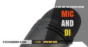 Recording Acoustic Guitar: Mic and DI Pan and Mix