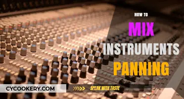 Panning Instruments: Mixing for a Balanced Sound