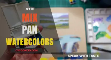 Mixing Pan Watercolors: A Beginner's Guide