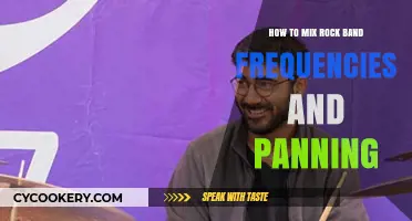 Mixing Rock Bands: Frequencies and Panning Strategies
