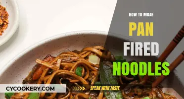 Stir-Frying Noodles: A Quick, Easy, and Delicious Guide