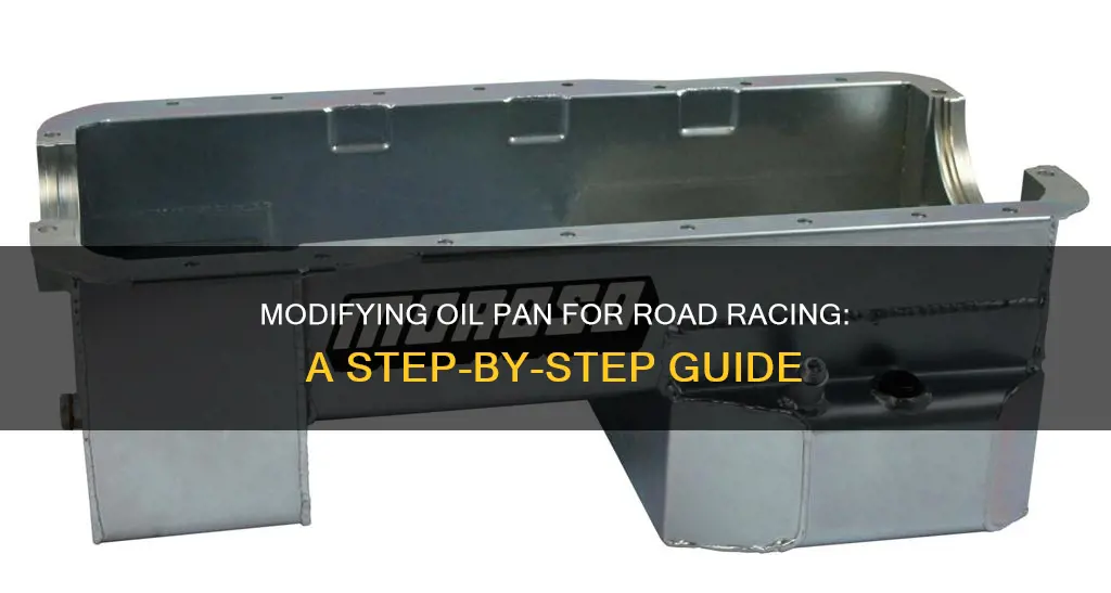 how to modify oil pan road race