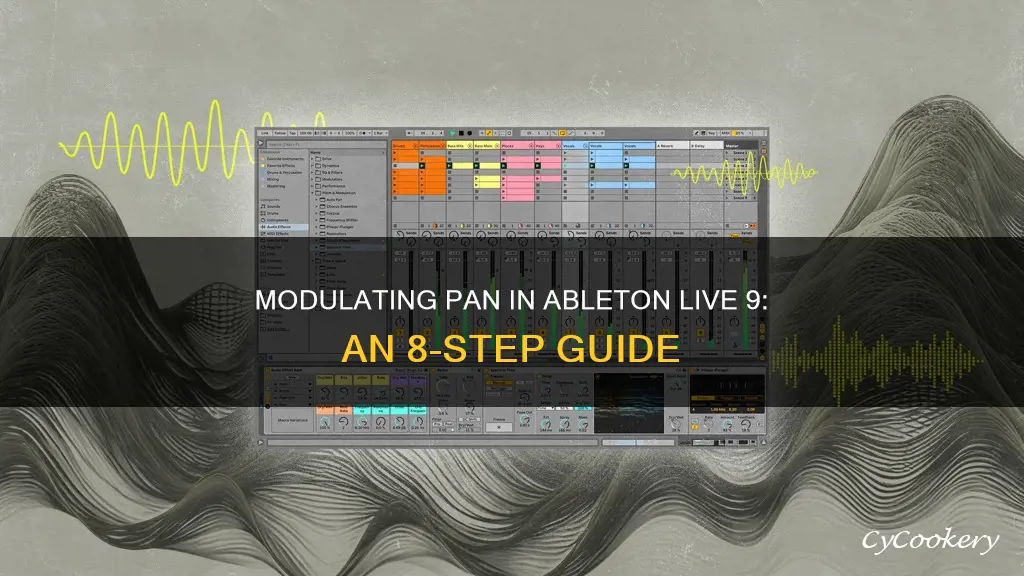 how to modulate pan live 9