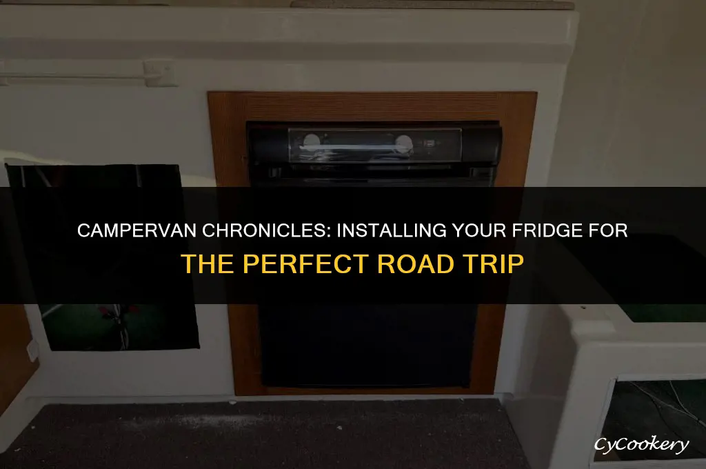 how to mount a refrigerator in a campervan