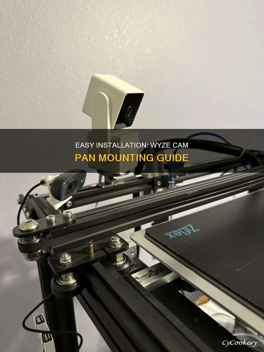 how to mount a wyze cam pan