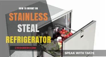 Easy Steps to Mount Accessories on Stainless Steel Refrigerators