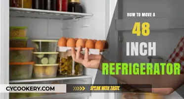 Efficiently Moving a 48-Inch Refrigerator: Tips and Tricks