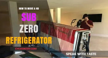 Relocating Your 48 Sub Zero Refrigerator: Tips and Tricks