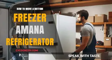 Efficiently Relocating Your Bottom Freezer Amana Refrigerator: A Guide