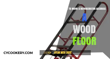 Effortless Refrigerator Relocation: Tips for Wood Floors
