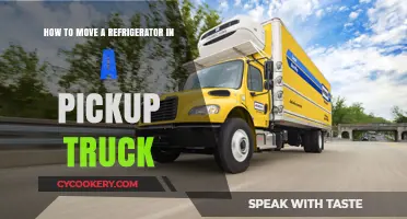 Safely Moving Your Refrigerator in a Pickup Truck: A Step-by-Step Guide