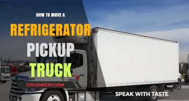 Moving a Refrigerator with a Pickup Truck: A Step-by-Step Guide