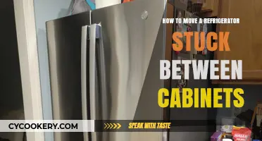 Unsticking Your Fridge: A Guide to Moving It Between Cabinets
