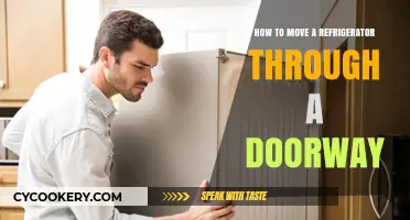 Mastering the Art of Moving a Refrigerator Through a Doorway