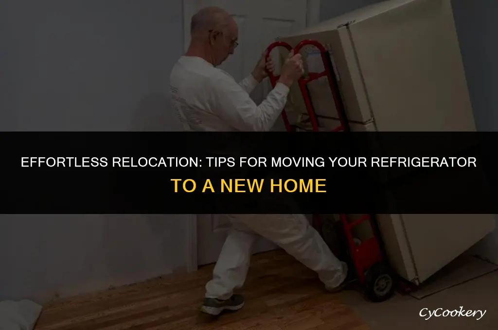 how to move my refrigerator to new hous
