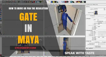 Mastering the Resolution Gate in Maya: Panning Techniques