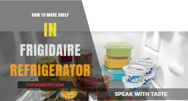 Adjusting Your Frigidaire Fridge: A Guide to Moving Shelves Easily