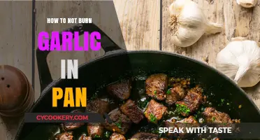 Avoid Burning Garlic: Tips for Perfect Pan-Fried Flavor