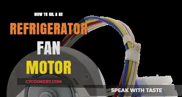 Essential Guide to Oiling Your GE Refrigerator Fan Motor