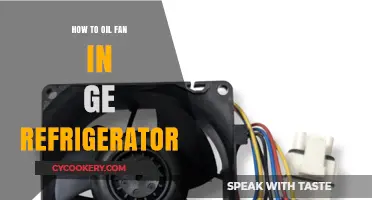Easy Steps to Oil Your GE Refrigerator Fan for Smooth Operation