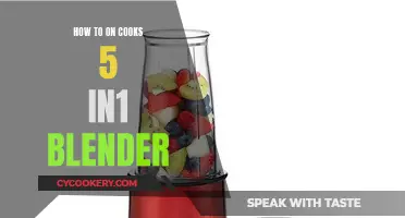 Mastering the Cooks 5-in-1 Blender: A Comprehensive Guide