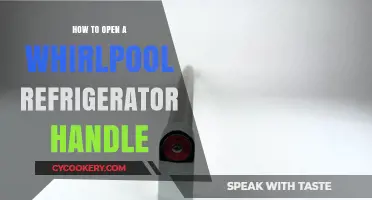 Easy Steps to Open Your Whirlpool Refrigerator Handle Effortlessly