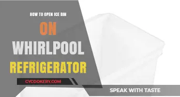 Effortlessly Access Your Whirlpool Fridge's Ice Bin: A Quick Guide