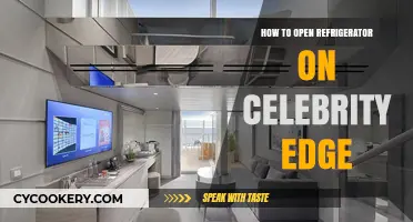 Mastering the Art of Opening Your Celebrity Edge Refrigerator