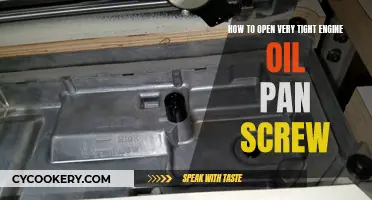 Loosening Tight Engine Oil Pan Screws: Easy Tricks and Techniques