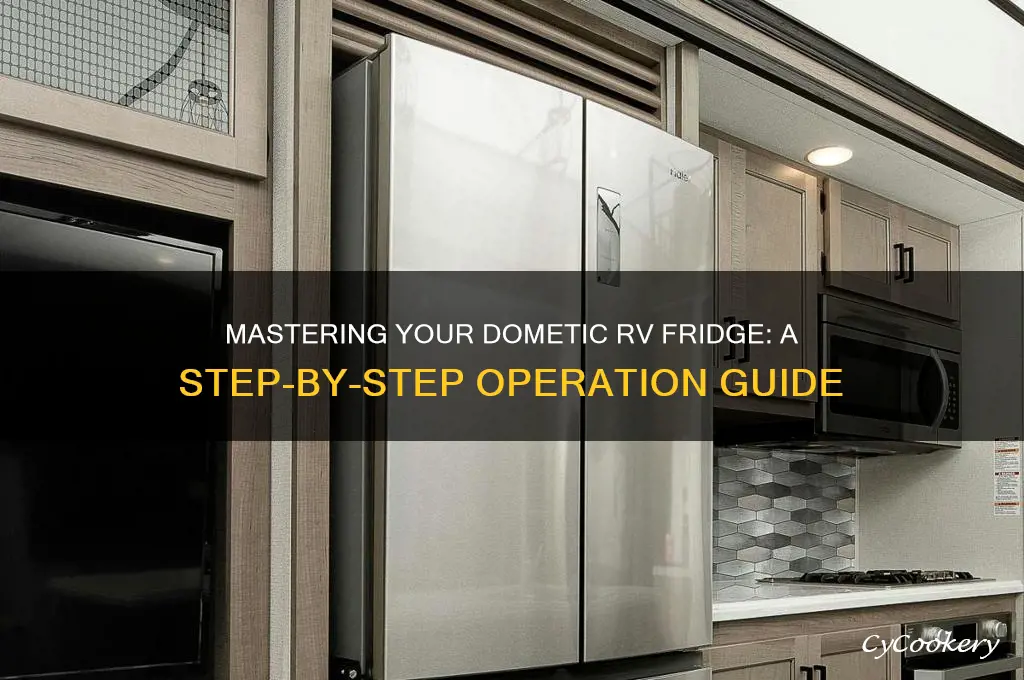 how to operate a dometic rv refrigerator