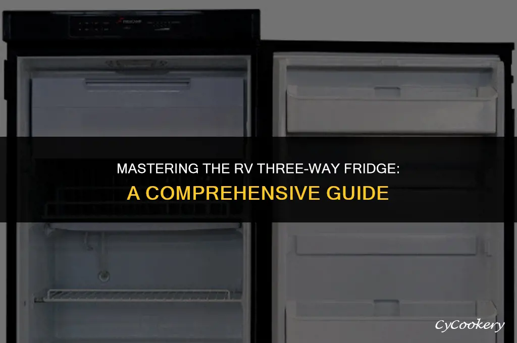 how to operate a rv three way refrigerator