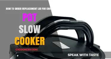 Get a New Crock-Pot Lid, Quick and Easy