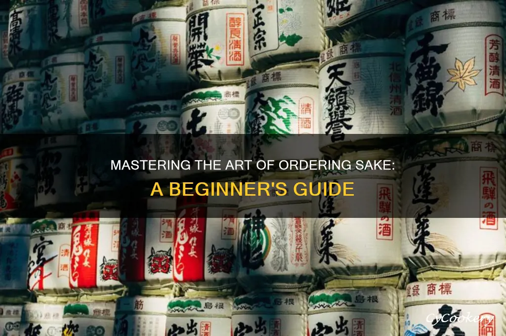 how to order sake