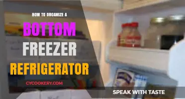 Maximize Space: Efficient Tips for Organizing Your Bottom Freezer Fridge