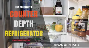 Maximize Space: Smart Tips for Organizing Your Counter Depth Fridge