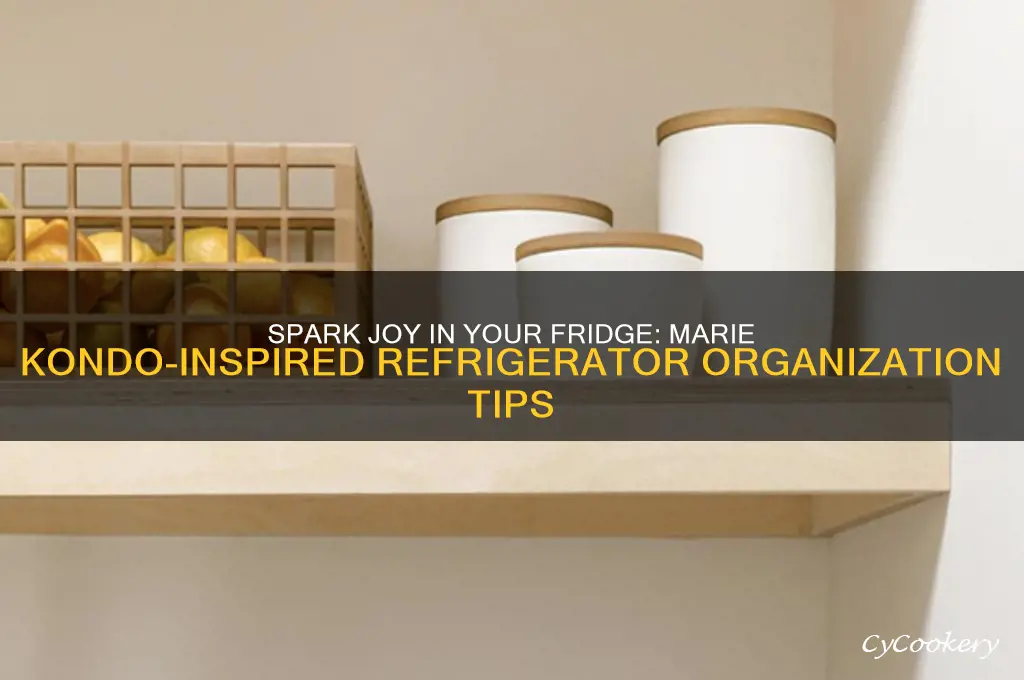 how to organize a refrigerator marie kondo