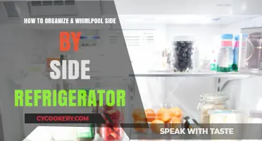 Maximize Your Space: Organizing a Whirlpool Side-by-Side Refrigerator