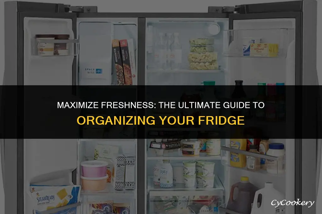 how to organize fruits and vegetables in refrigerator