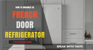 Maximize Space: Efficiently Organizing Your GE French Door Refrigerator