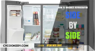Maximize Space: Efficient Tips for Organizing Your Side-by-Side Fridge