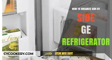 Maximize Your Kitchen Space: Organizing Your GE Side-by-Side Refrigerator